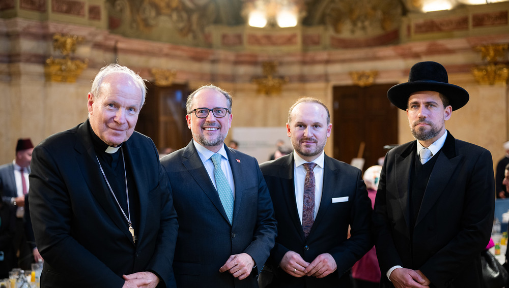 Am 19. März 2024 nahm Außenminister Alexander Schallenberg an einem gmeinsamen Fastenbrechen in Wien teil. Foto: © BMEIA/ Michael Gruber