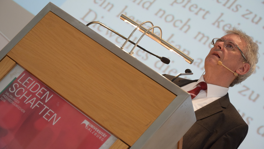 Prof. für Neuere deutsche Literatur an der Universität Tübingen, seit 2011 Leiter der bischöflichen Studienförderung Cusanuswerk - Vortragender bei den 'Salzburger Hochschulwochen' am 3. August 2016
