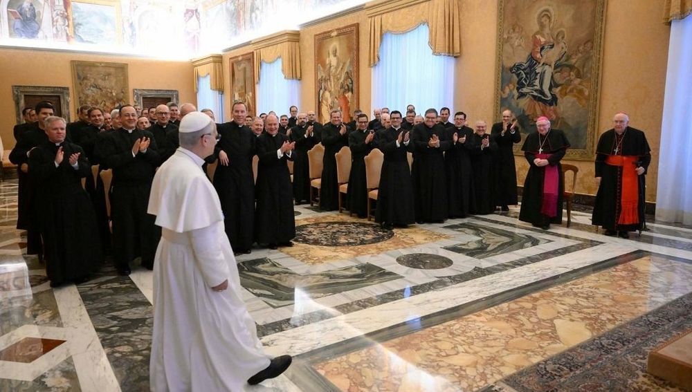 Audienz der Ordensleitung der Legionäre Christi bei Papst Leo XIV.