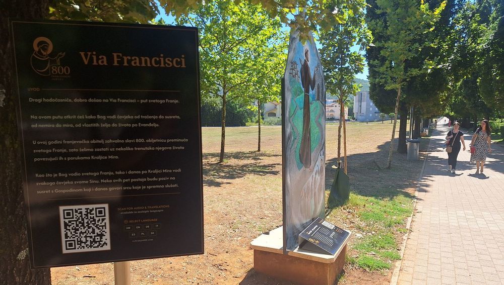 Themenweg 'Via Francisci' in Medjugorje