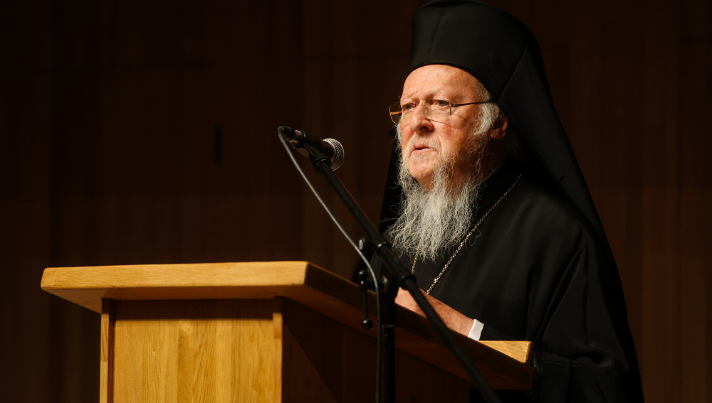 Patriarch Bartholomaios am 22.9.2023 in der Erzabtei Pannonhalma