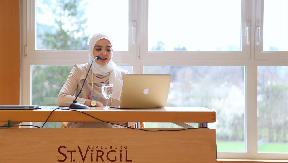 Mariam Rahman (Psychotherapeutin, Wien), Tagung 'Religionen und die Angst', St. Virgil, Salzburg, 29. März 2023