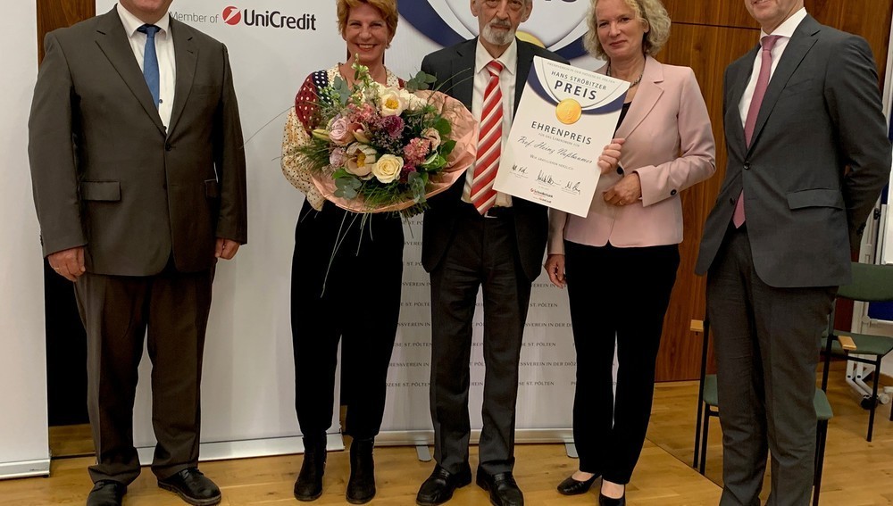 Heinz Nußbaumer erhält 'Hans-Ströbitzer-Preis' für Lebenswerk