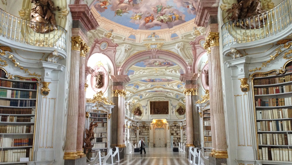 Bibliothek in Stift Admont