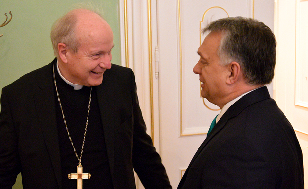 Ungarische Ministerpräsident Viktor Orban zu Gast bei Kardinal Christoph Schönborn