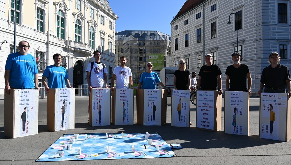 Fototermin 'Kein Kind darf unversorgt bleiben' am 09.09.2026