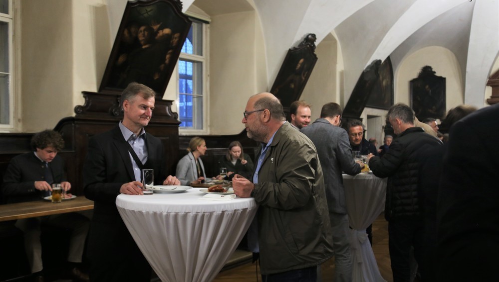 Kathpress 75 Jahre - Franziskanerkloster - Feier im Refektorium, Wien, 4. Mai 2022