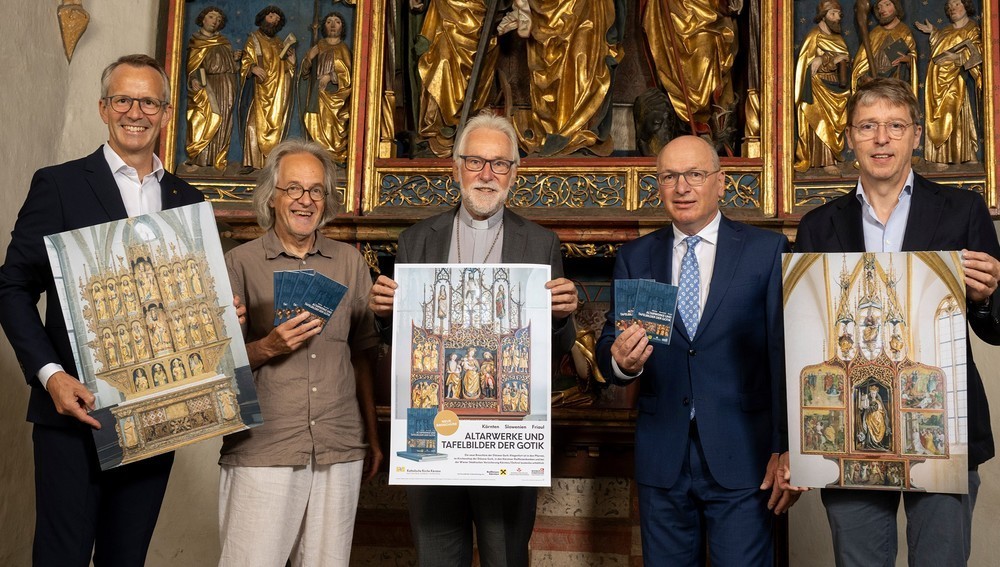 Neue Broschüre „Altarwerke und Tafelbilder der Gotik in Kärnten, Slowenien und Friaul“