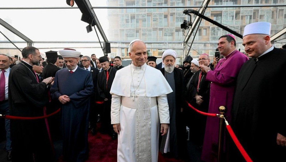 Papst Leo XIV. bei interreligiösem Treffen in Beirut