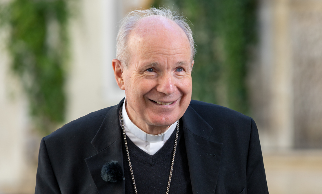 Making of Portraits von Kardinal Christoph Schönborn während eines Interviews anlässlich seines 25jährigen Jübiläums als Wiener Erzbischof