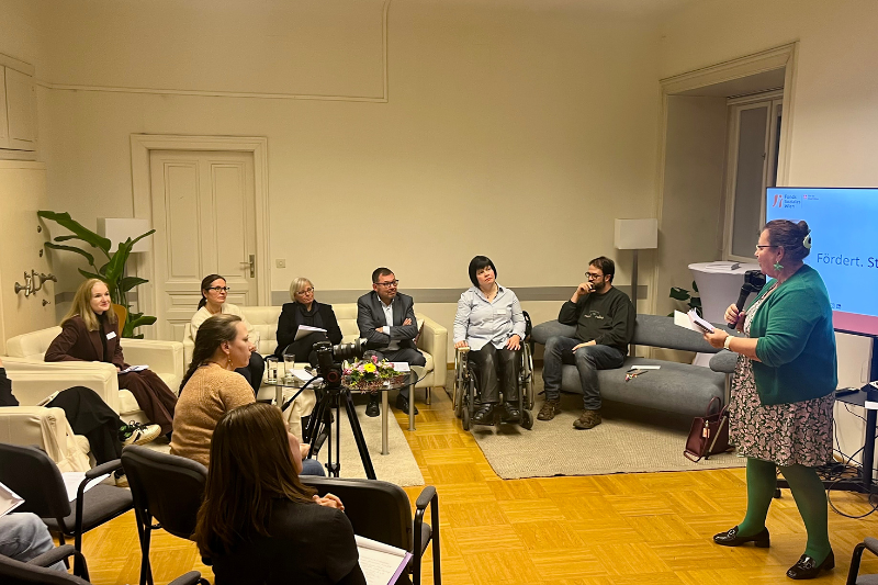 Fachgespräch über 'Leichte Sprache' in Wien