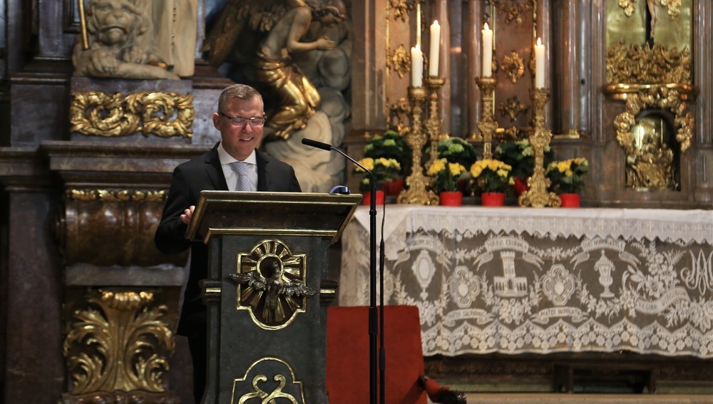 Kathpress 75 Jahre - Paul Wuthe, Kirche Franziskanerkloster, Wien, 4. Mai 2022