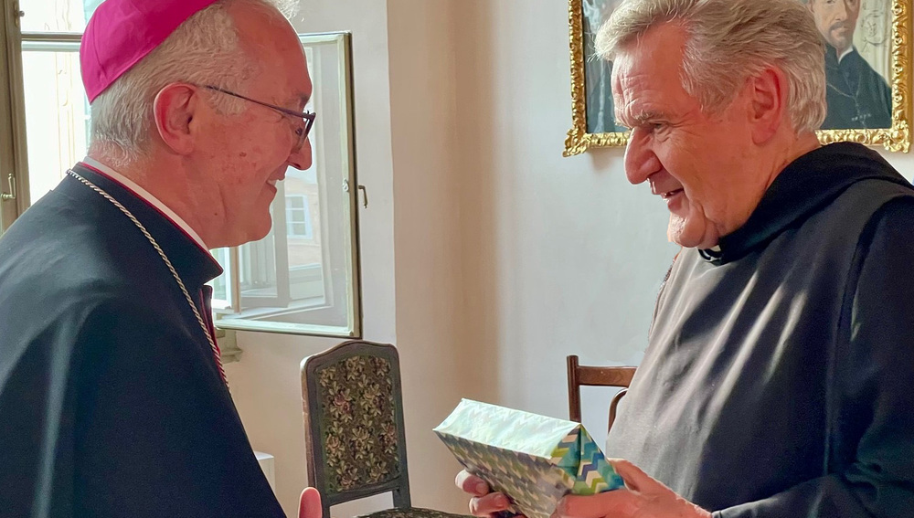 Dank an Pater Winfried Bachler 