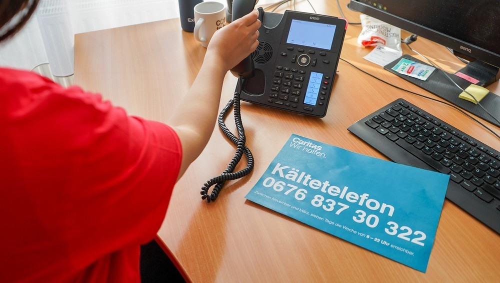 Caritas Burgenland Kältetelefon