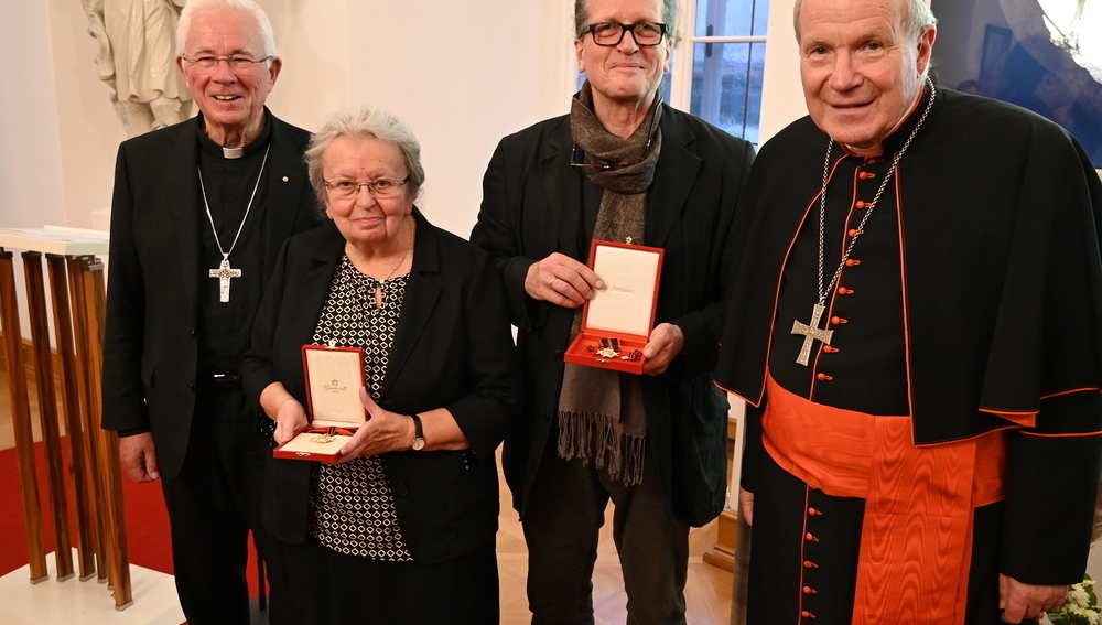 Päpstliche Orden für Traude Gallhofer und Thomas Bogensberger (28.10.2025)