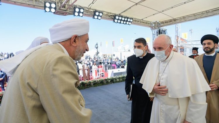 Papst in Abrahams Heimat: Hass ist Verrat an der Religion