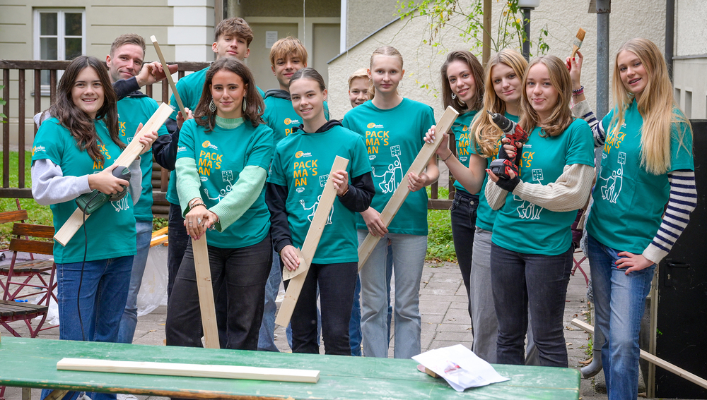 Foto von der Aktion '72 Stunden ohne Kompromiss' vom 22. bis 25. Oktober 2025