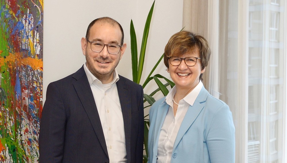 Martin Seidler und Lucia Greiner