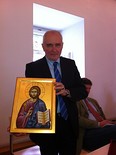 Verabschiedung aus dem Kreis der diözesanen Pressereferenten mit Medienbischof Egon Kapellari am 21. September 2011