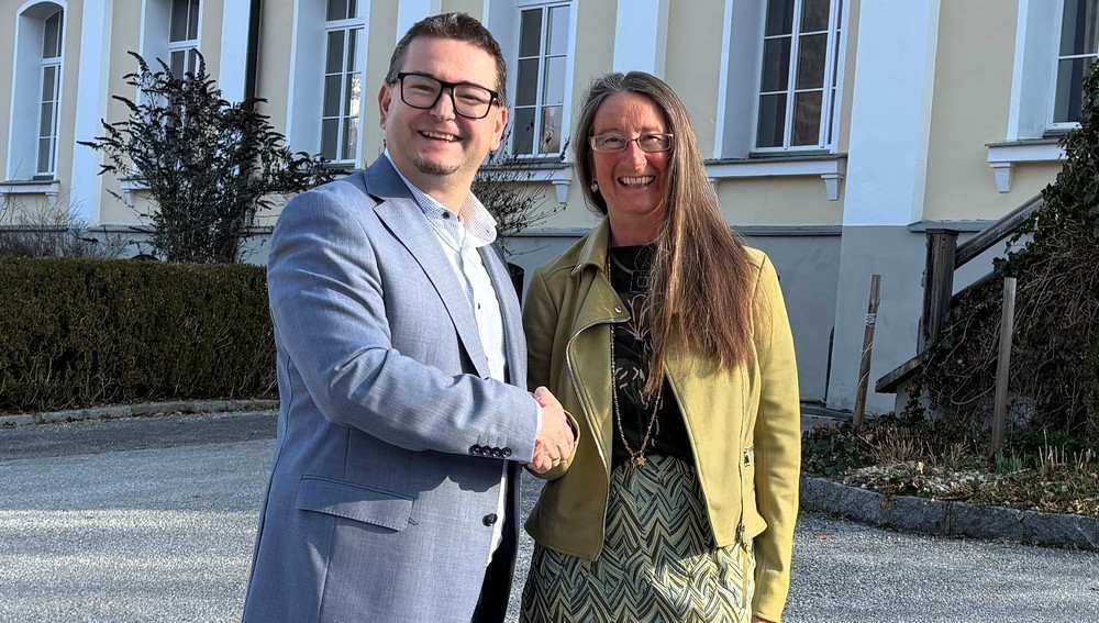 Dir. Christina Röck, Elisabethinum & Dir. Franz Saller, Missionsprivatgymnasium St. Rupert