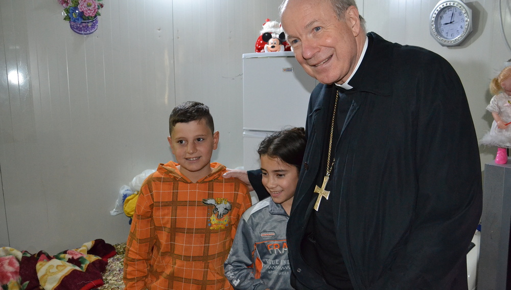 Kardinal Christoph Schönborn im Irak