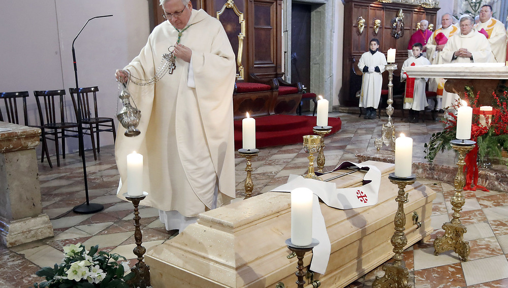 Bischof Freistetter leitete Trauergottesdienst am 6. Jänner 2020 für ehemaligen Kärntner Generalvikar