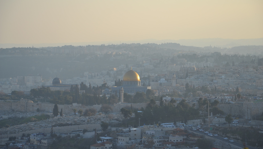 Blick auf die Altstadt von Jerusalem, Israel