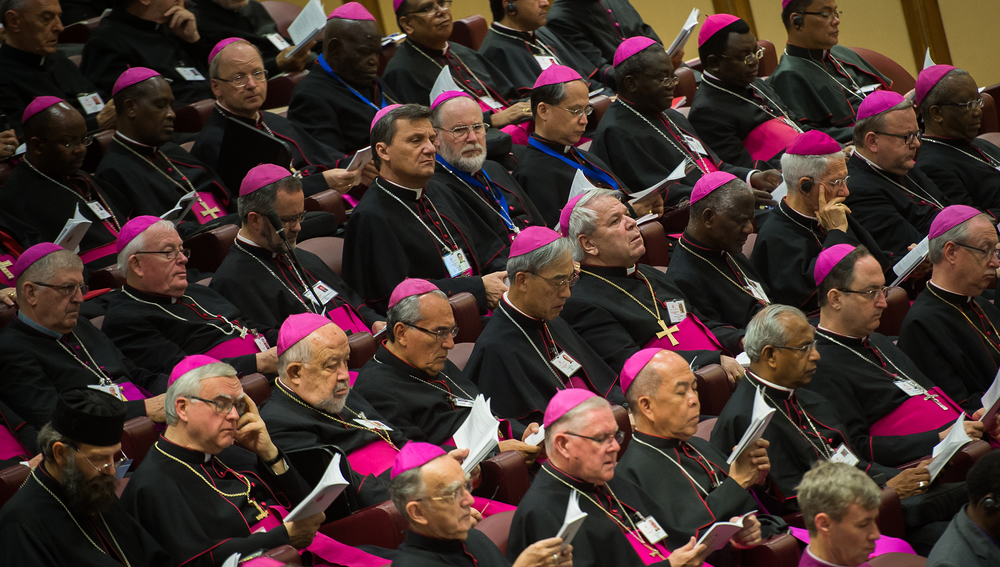 Bischöfe bei Familiensynode