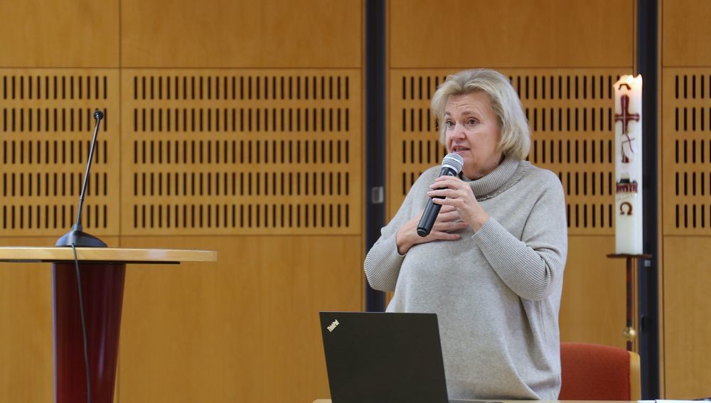 Wiener Pastoraltheologin Polak bei Pastoraltagung 2025 (10.1.2025)