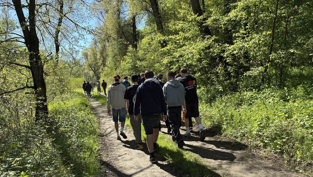 Lehrlingswallfahrt nach Wilhering