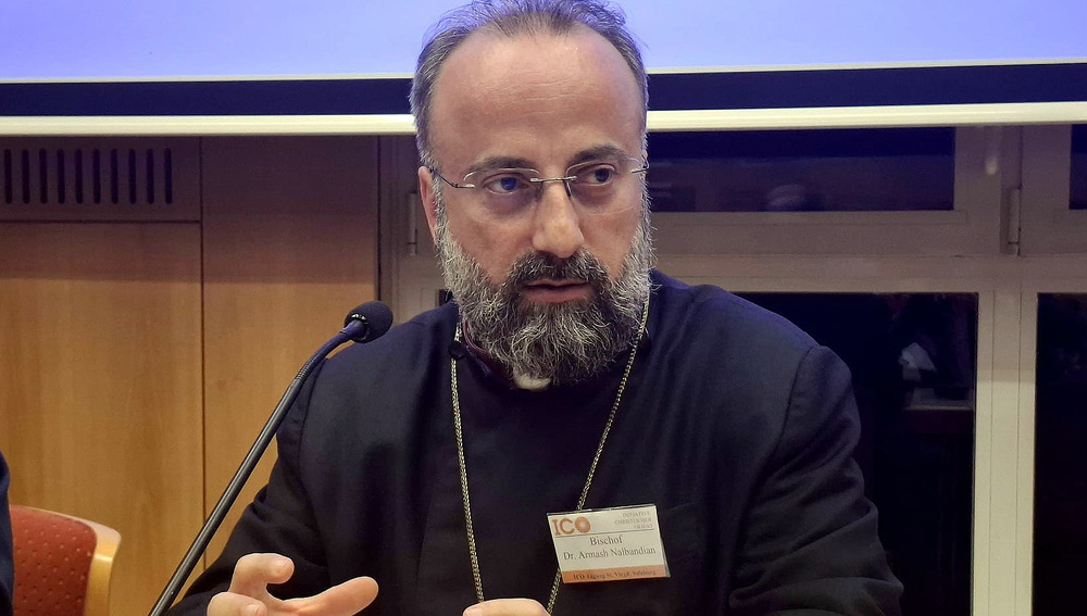  Armenisch-apostolischer Bischofs Armash Nalbandian bei ICO-Tagung in Salzburg