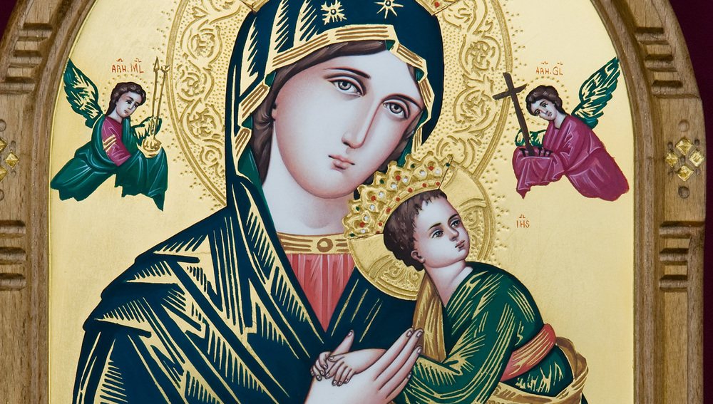 Ikone 'Muttergottes von der immerw