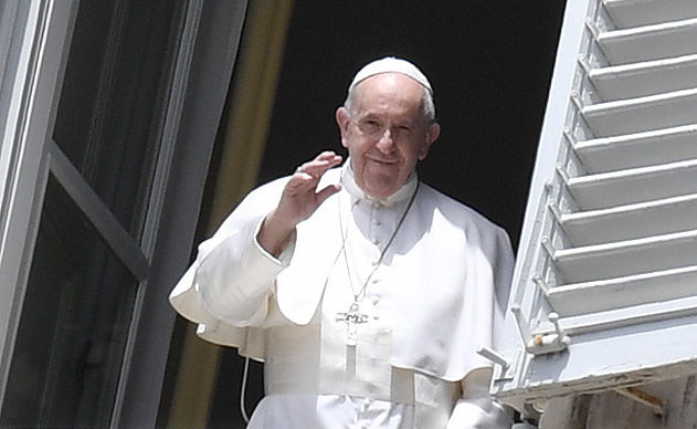 Segen von Papst Franziskus beim sonntäglichen Mittagsgebet am 10. Mai 2020