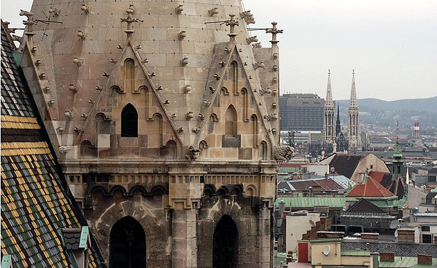 Stephansdom Heidenturm Wien