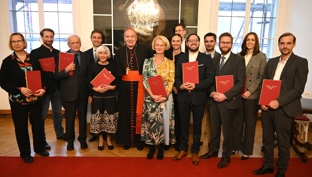 Aufgenommen am 11. November 2023 bei der Verleihung durch Kardinal Christoph Schönborn in Wien