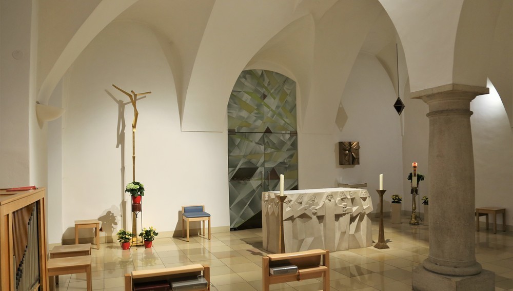 Kathpress 75 Jahre - Kapelle im Franziskanerkloster, Wien, 4. Mai 2022