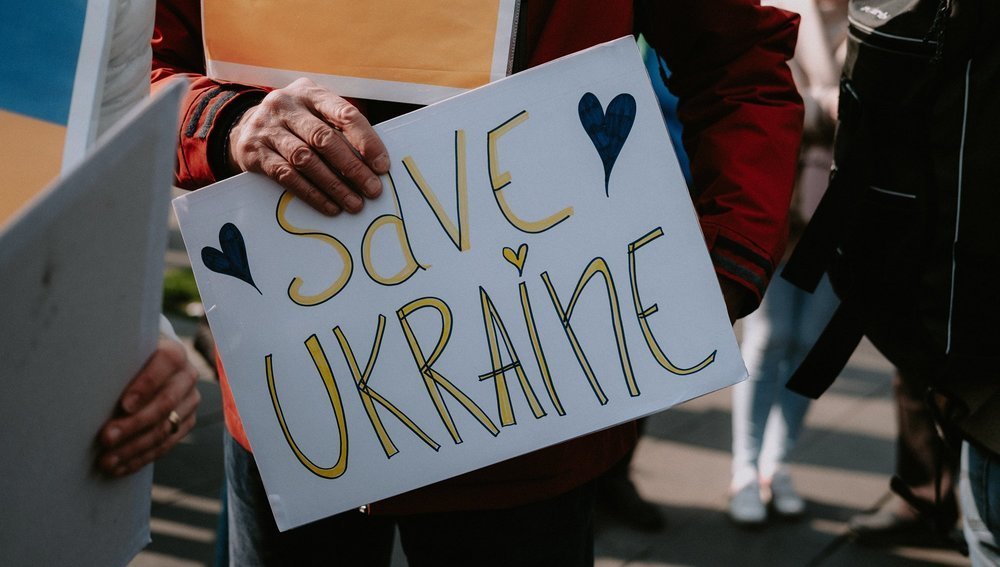 Friedensdemonstration für die Ukraine