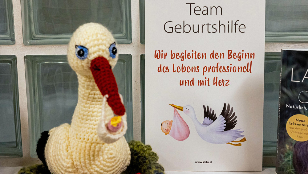 Storchenparty im Krankenhaus St. Josef Braunau