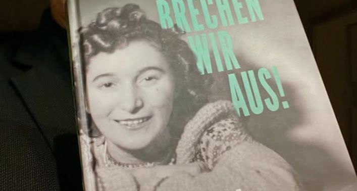 Ausschnitt des Buchtitels zu Leokadia Justmann