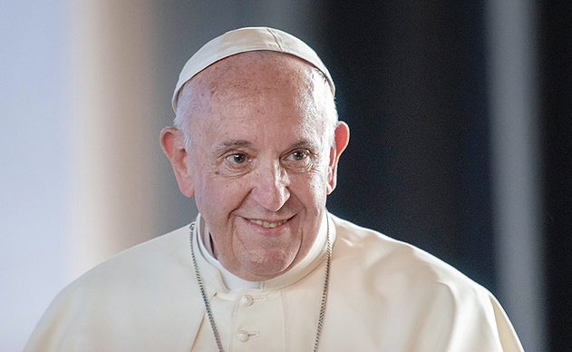 Papst Franziskus in Genf im Juni 2018