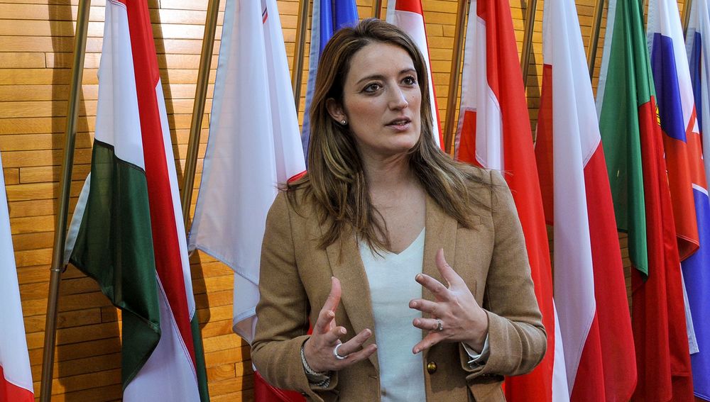 EU-Parlamentspräsidentin Roberta Metsola