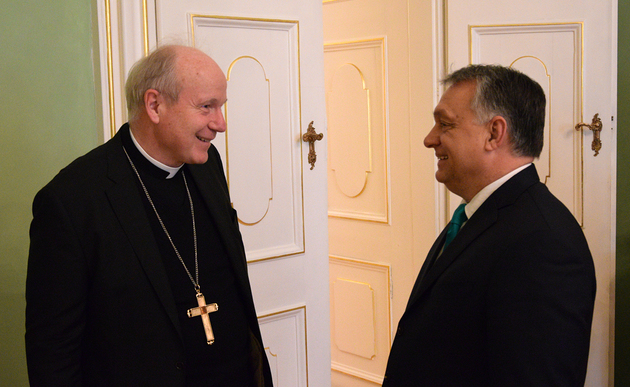 Ungarische Ministerpräsident Viktor Orban zu Gast bei Kardinal Christoph Schönborn