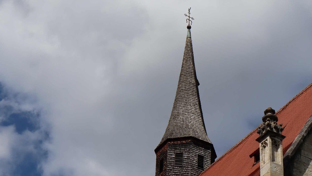 Kirchendach in Neuberg