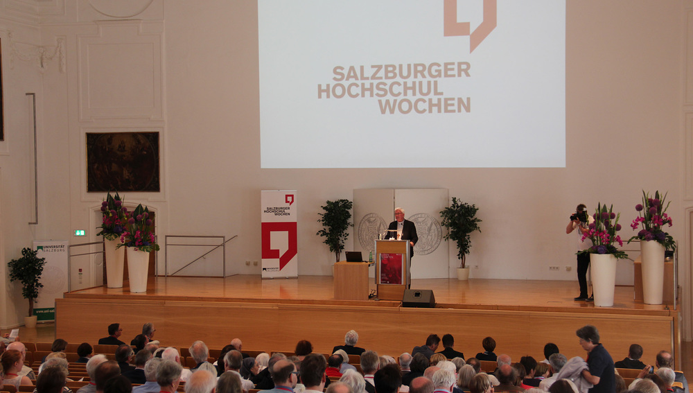 Salzburger Hochschulwochen 2016 zum Thema 'Leidenschaften'