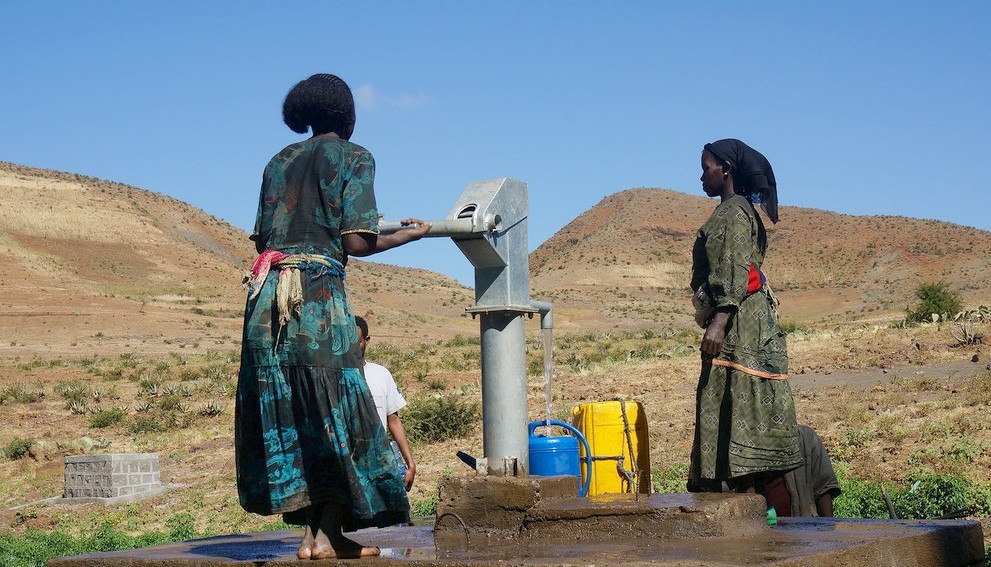 Brunnen in Äthiopien