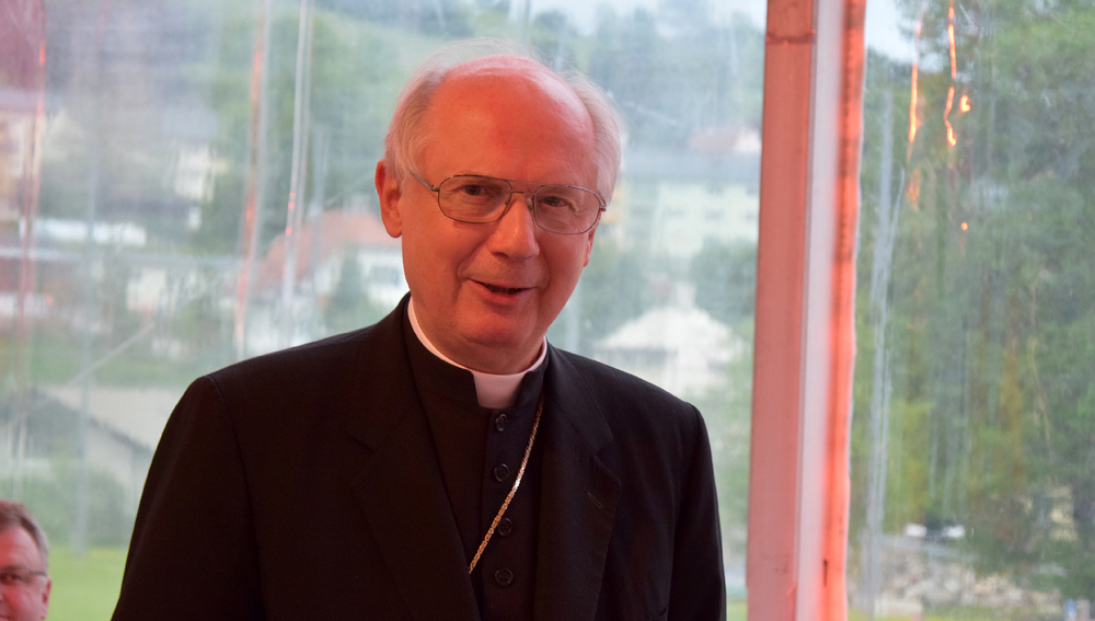 Bischof Egon Kapellari beim PGR-Kongress Mariazell 2014