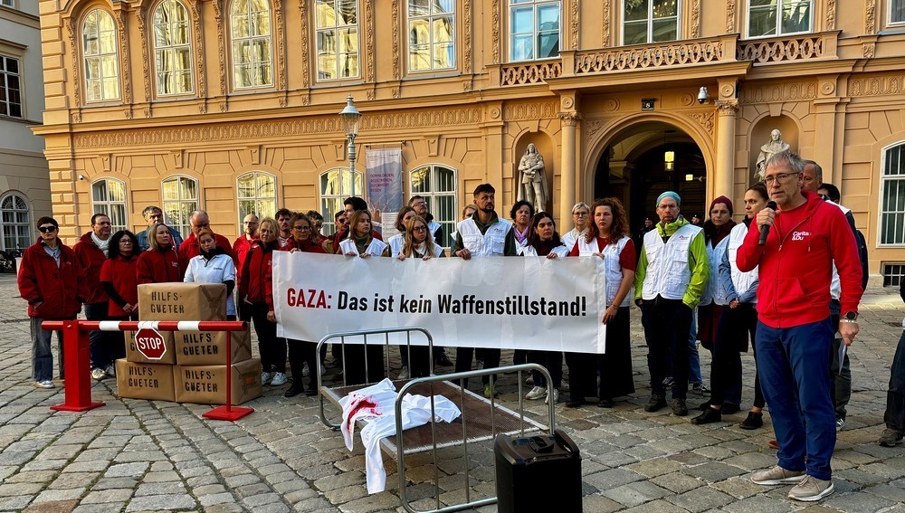 Photo: Kathpress NGOs Urge Austrian Government to Act as Gaza Ceasefire Fails
