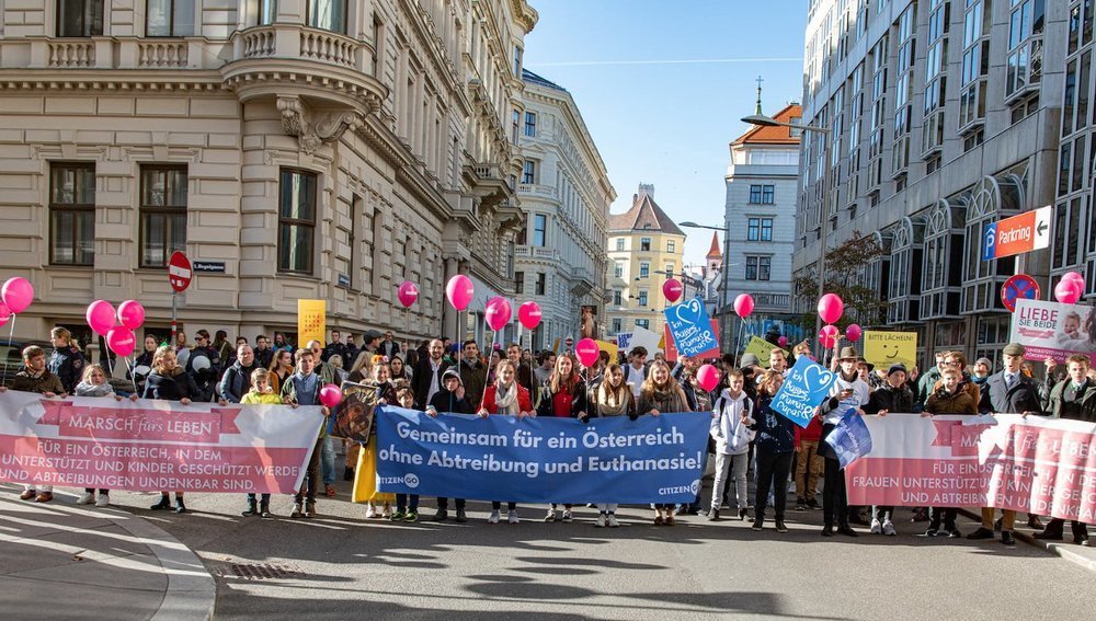 Wien: "Marsch fürs Leben" am 15. Oktober